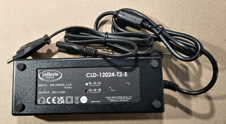 24V, 5A, adapter