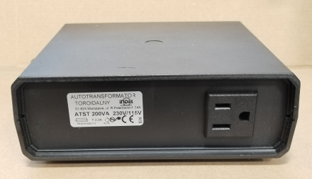 230V/115V, 200VA, adapter