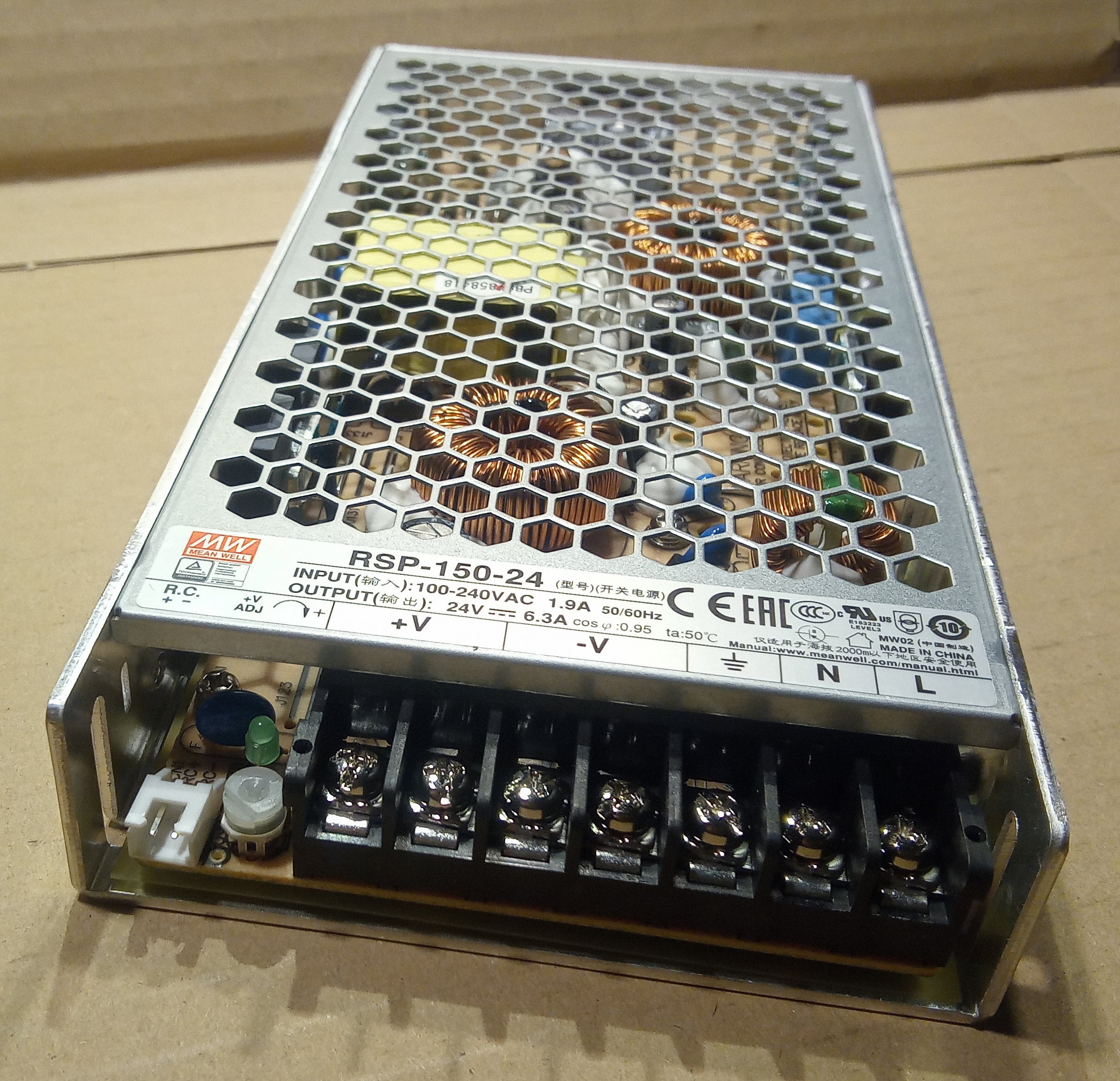 RSP-150-24, tápegység - Árwill Elektronic