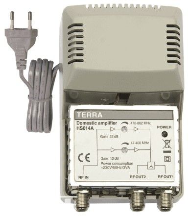 HS014, erősítő