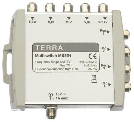 MS554P, multiswitch
