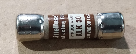 KLK30, 30A biztosíték