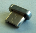 Mágneses töltő csatlakozó, micro USB