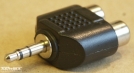 3,5 jack/RCA, átalakító