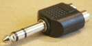 6,3 jack/RCA, átalakító
