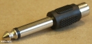 6,3 jack/RCA, átalakító