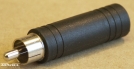 RCA/6,3 jack átalakító