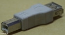 USB A/B átalakító