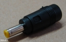 DC tápdugó átalakító, 5,5/2,5 - 4,8/1,7