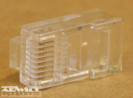 RJ45 dugó, átmenő