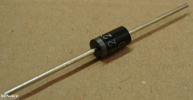 1N5822, schottky dióda