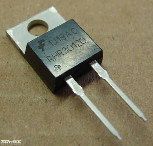 RHRP30120, ultragyors dióda