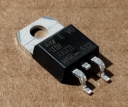 STTH806TTI, smd ultragyors dióda