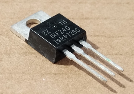 IRFZ40, mosfet