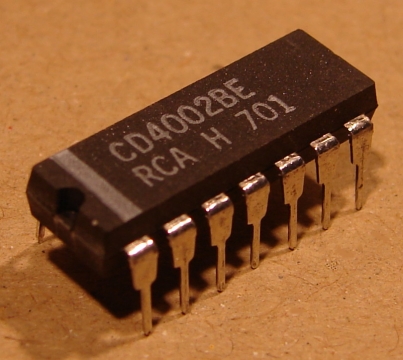 CD4002(BE), cmos logikai áramkör