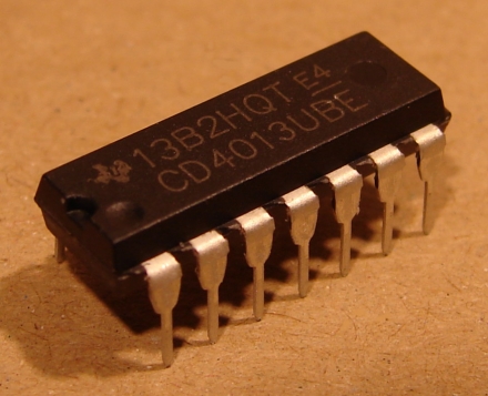 CD4013(UBE), cmos logikai áramkör 