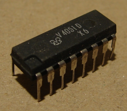 CD4051(D), cmos logikai áramkör