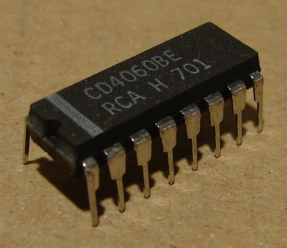 CD4060(BE), cmos logikai áramkör