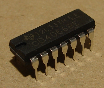 CD4066(BE), cmos logikai áramkör