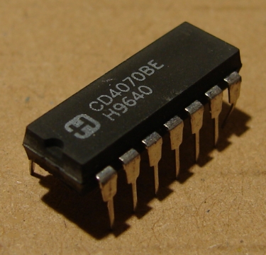 CD4070(BE), cmos logikai áramkör