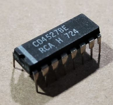 CD4527BE, cmos logikai áramkör