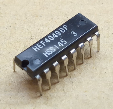 HEF4049BP, cmos logikai áramkör