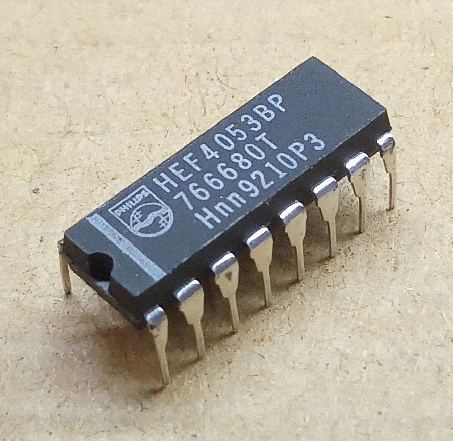 HEF4053BP, cmos logikai áramkör - Árwill Elektronic