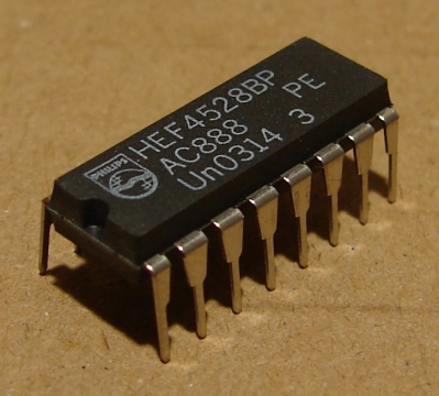 HEF4528(BP) = CD4528, cmos logikai áramkör