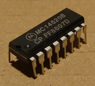 MC14520(B) = CD4520, cmos logikai áramkör