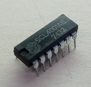 SCL4001AE, cmos logikai áramkör