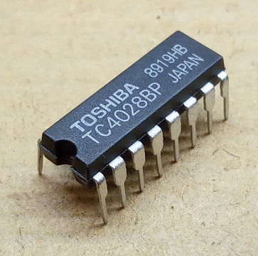 TC4028BP, cmos logikai áramkör