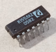 К155ЛА2 = SN7430, integrált áramkör