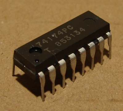 SN74174PC, integrált áramkör