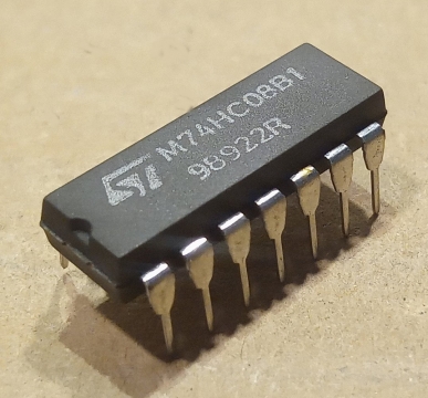 SN74HC08N, integrált áramkör