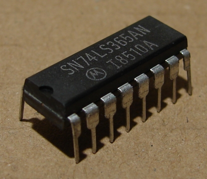 SN74LS365AN, integrált áramkör