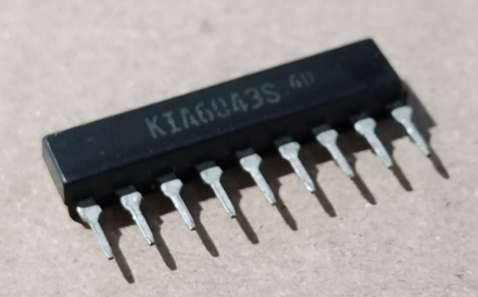 KIA6043S, integrált áramkör