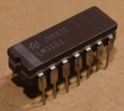 LM310J, integrált áramkör