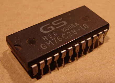 GM76C28-10, statikus RAM