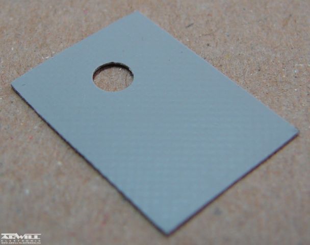 TO-220, szigetelő alátét