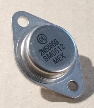 2N5886G, tranzisztor