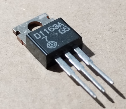 2SD1163A, tranzisztor