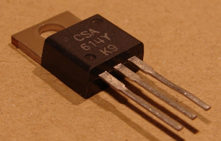 CSA614Y = 2SA614, tranzisztor