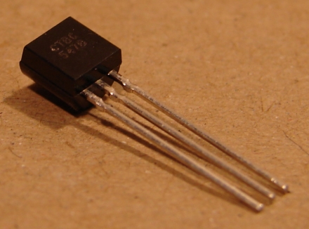 BC547B, tranzisztor