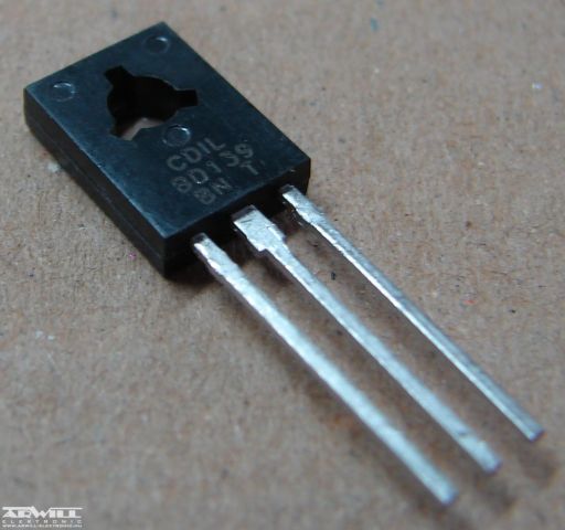 BD139, tranzisztor