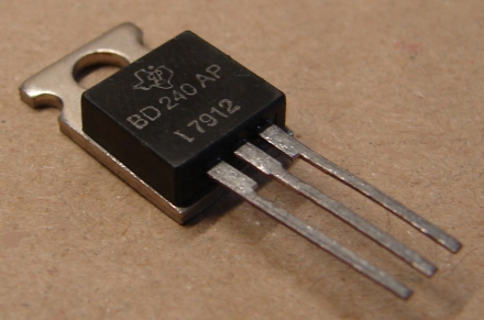 BD240A, tranzisztor