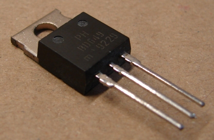 BD649, tranzisztor