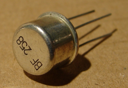 BF258, tranzisztor