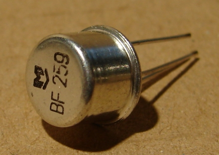 BF259, tranzisztor