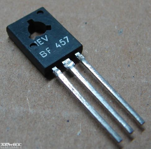BF457, tranzisztor
