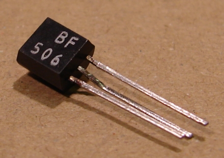 BF506, tranzisztor